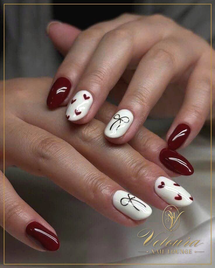 Ombre acrylic full set at Veloura Nail Lounge in Augusta, GA